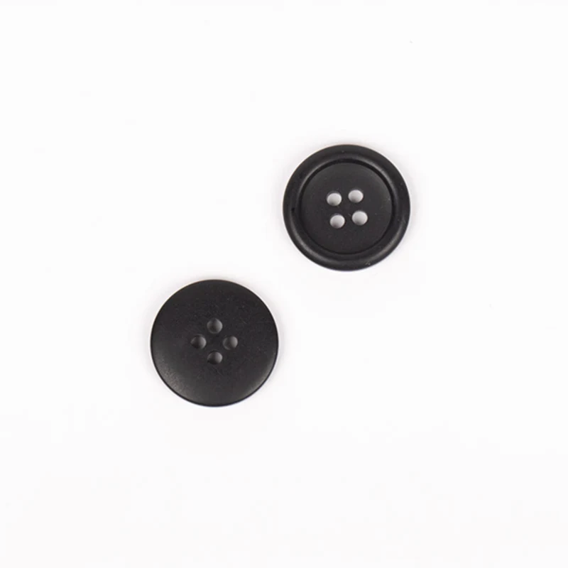 DROPS Matte Black, Bottone, 18 mm (n. 817)