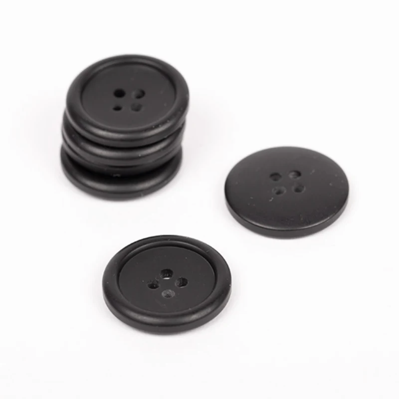 DROPS Matte Black, Bottone, 20 mm (n. 816)