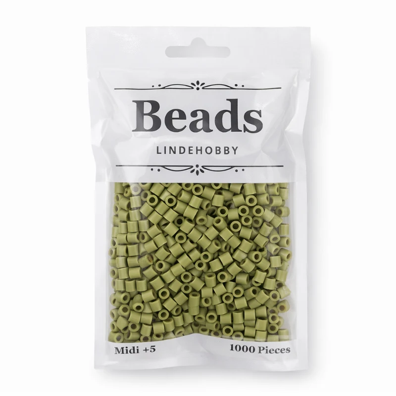 LindeHobby Beads 80 Verde oliva scuro