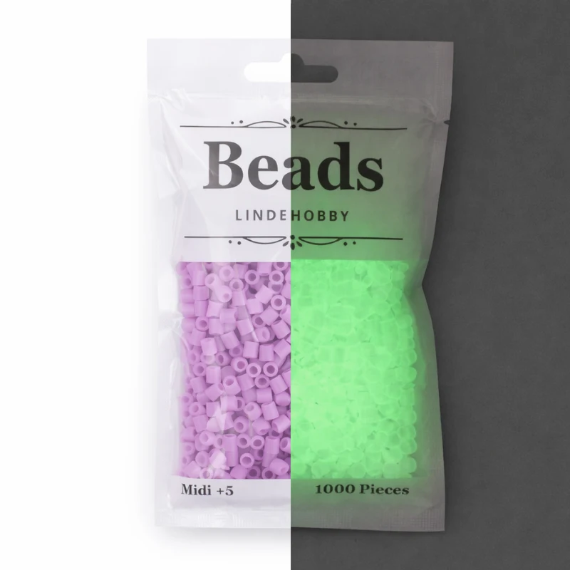 LindeHobby Beads Glow 04 Viola