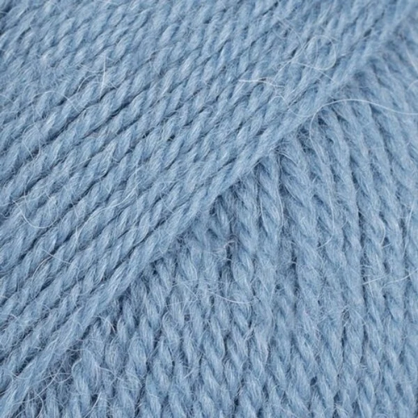DROPS Flora 13 Blu jeans (Uni Colour)