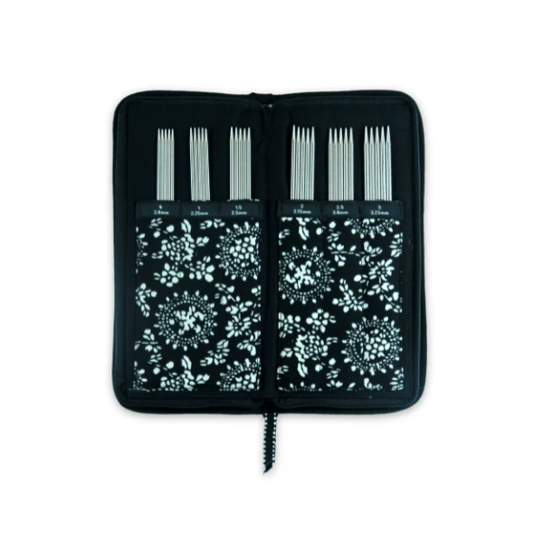 ChiaoGoo Set di Ferri a Doppia Punta in Acciaio Inossidabile, 15 cm (2.00-3.25 mm)