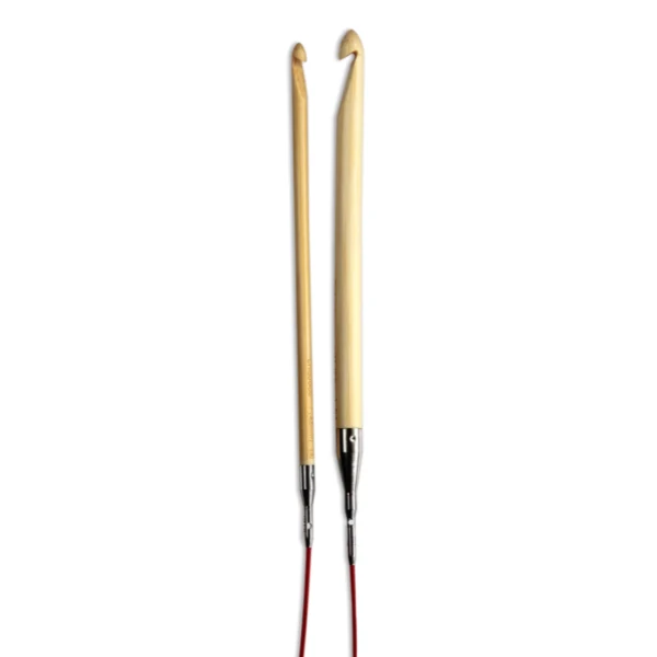 ChiaoGoo Uncinetto Tunisino Intercambiabile T-Spin Bambù, 14.5 cm