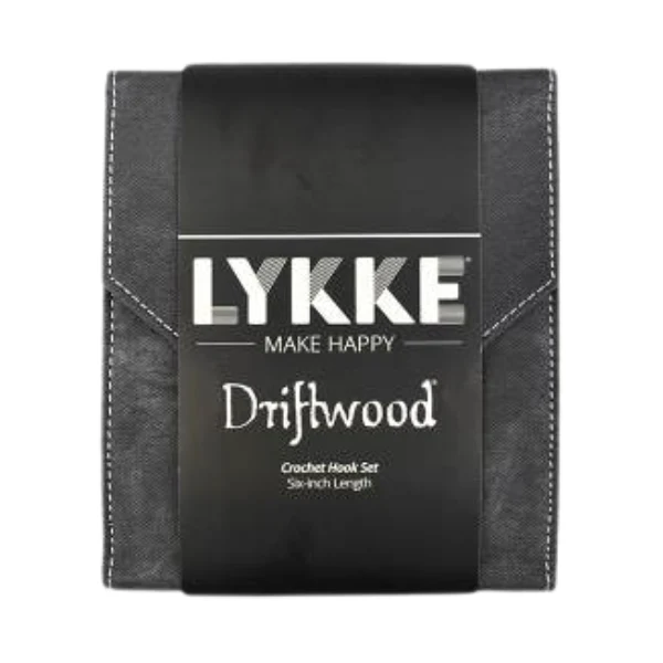 LYKKE Set di Uncinetti Driftwood, Grigio, 15 cm