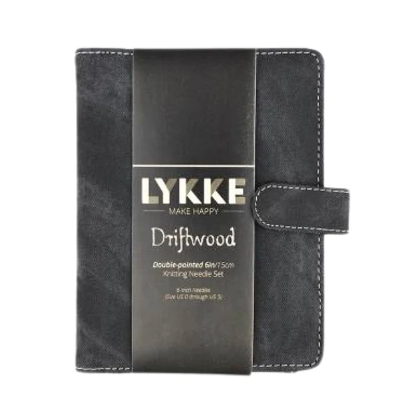 LYKKE Set di Ferri a Doppia Punta Driftwood, Grigio, 15 cm (2.00-3.75 mm)