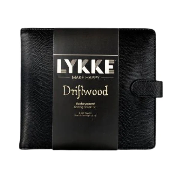 LYKKE Set di Ferri a Doppia Punta Driftwood, Nero, 15 cm (4.00-9.00 mm)