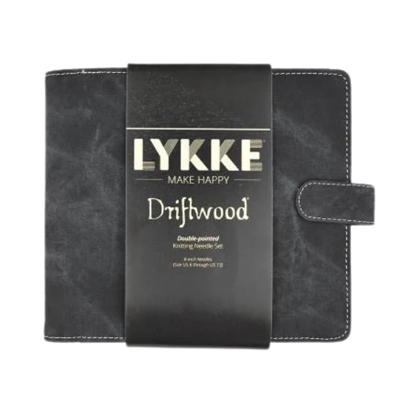 LYKKE Set di Ferri a Doppia Punta Driftwood, Grigio, 15 cm (4.00-9.00 mm)