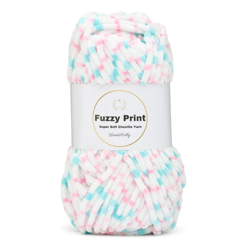 LindeHobby Fuzzy Chenille Print 07 Sogni dolci