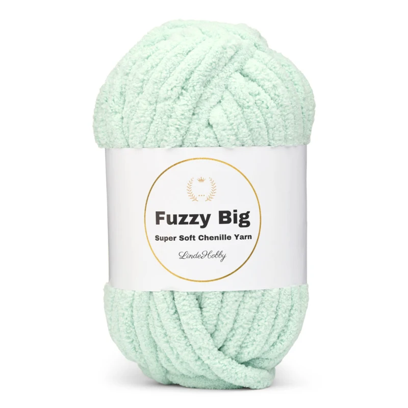 LindeHobby Fuzzy Chenille BIG 03 Verde menta