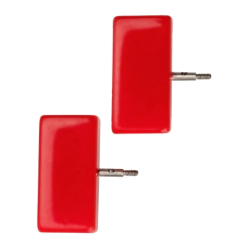 ChiaoGoo Fermacavo, 2 Pezzi Mini Rosso