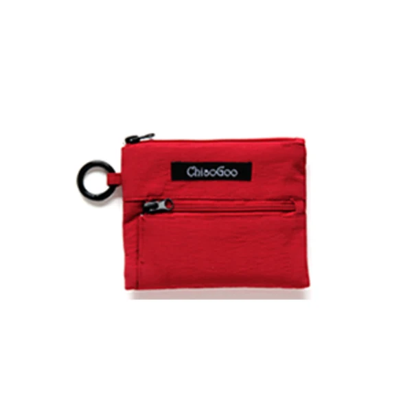 ChiaoGoo Custodia per Accessori, Rossa, 12x9.5 cm