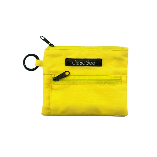 ChiaoGoo Custodia per Accessori, Gialla, 12x9.5 cm