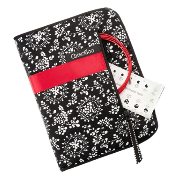 ChiaoGoo Set di Ferri Circolari Intercambiabili Twist Red Lace, Small, 13 cm