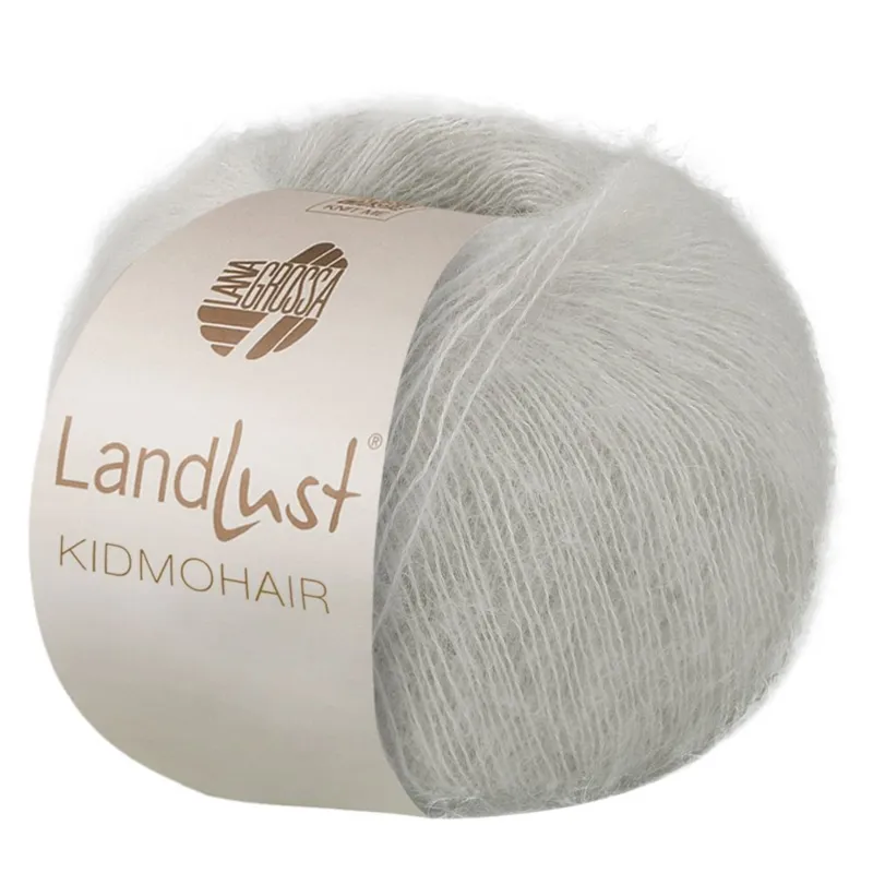 Lana Grossa Landlust Kidmohair 17 Grigio chiaro