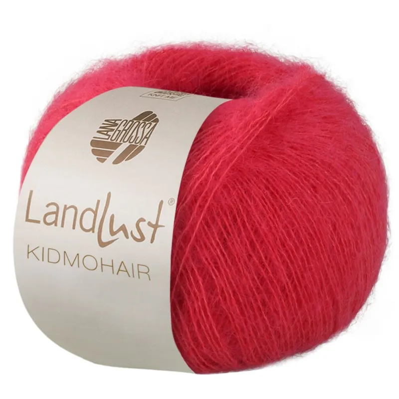 Lana Grossa Landlust Kidmohair 11 Rosso lampone