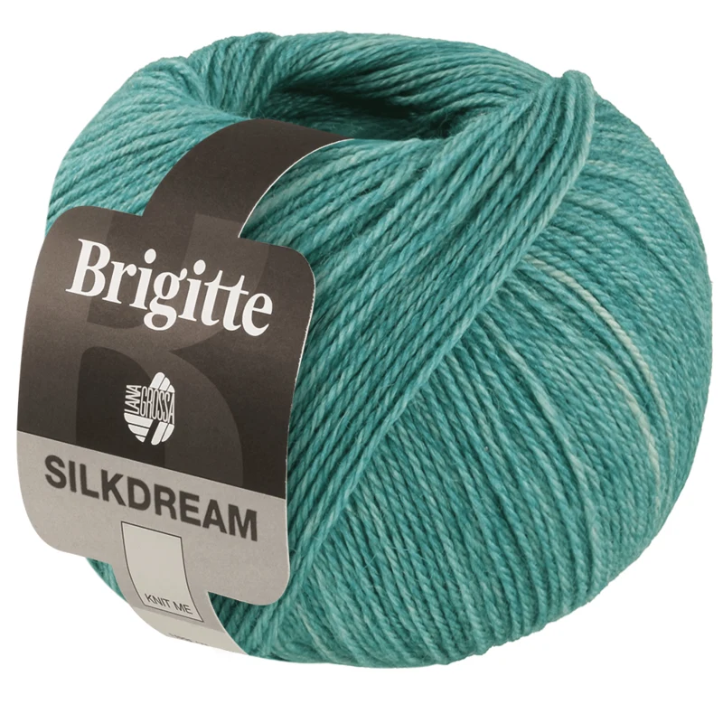 Lana Grossa Brigitte Silkdream 14 Verde turchese