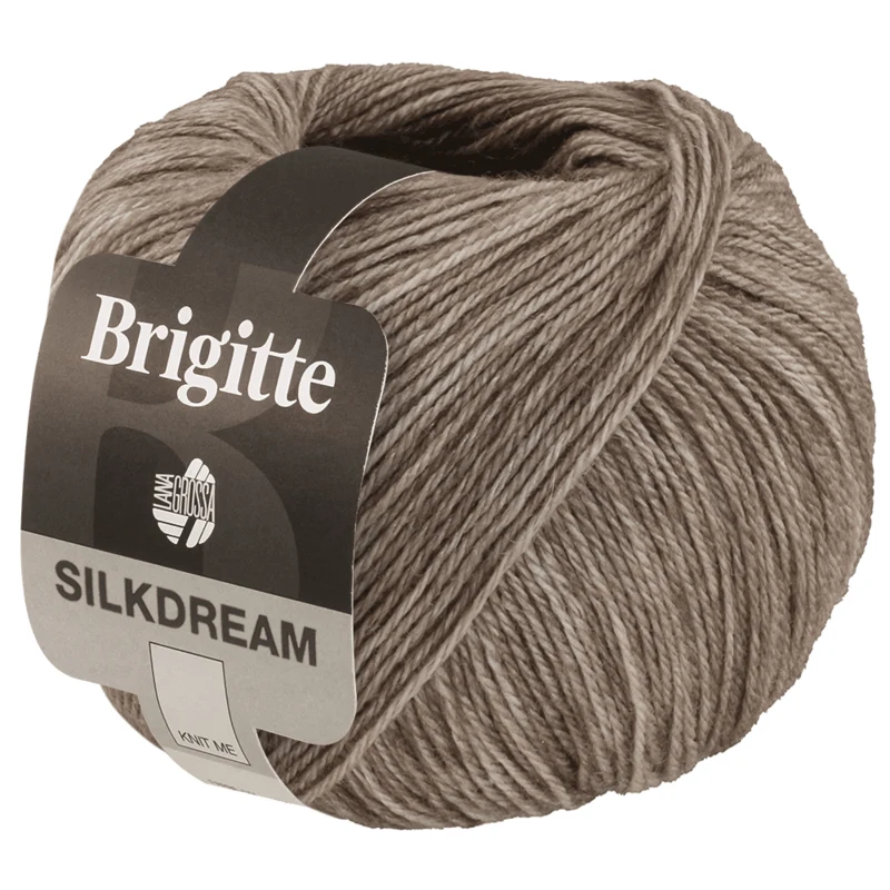 Lana Grossa Brigitte Silkdream 04 Grigio beige