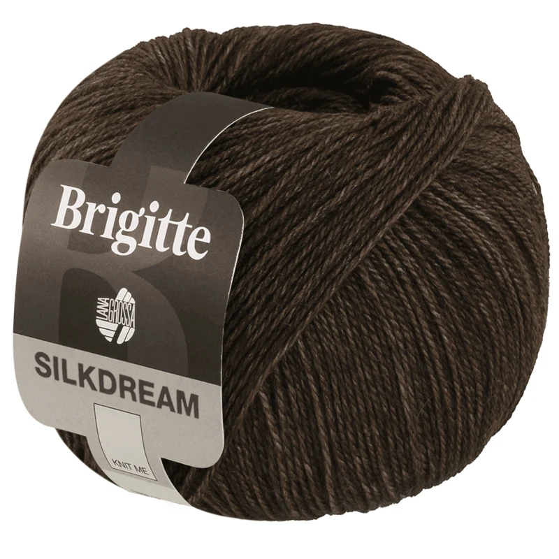 Lana Grossa Brigitte Silkdream 03 Grigio marrone