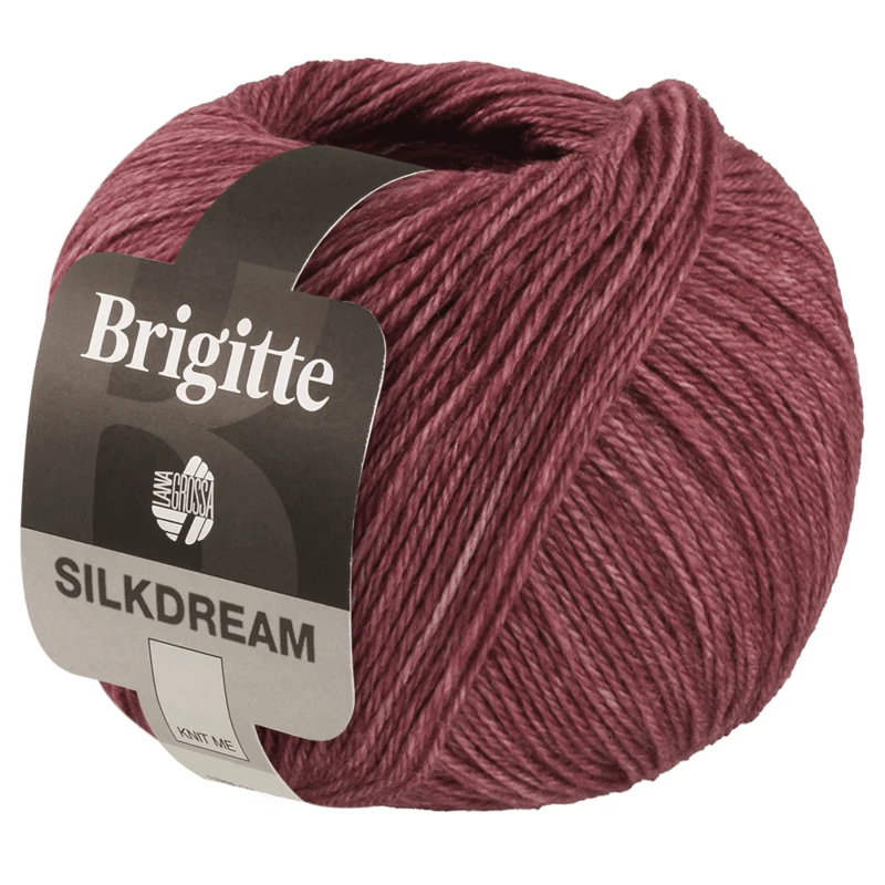 Lana Grossa Brigitte Silkdream 09 Bordeaux