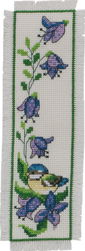 Kit da Ricamo Cinciarella nel Campanula 7 x 22 cm