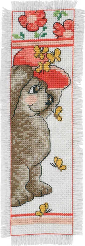 Kit Ricamo Orsetto con Cappello 7 x 21 cm