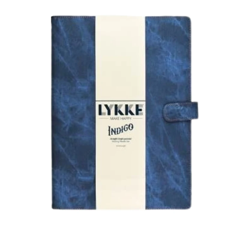 LYKKE Set di Ferri a Punta Singola Indigo, Blu azzurro, 35 cm