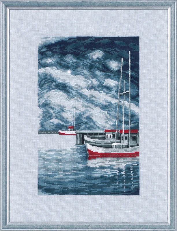 Kit da ricamo Talpa e velieri R5636 26 x 35 cm