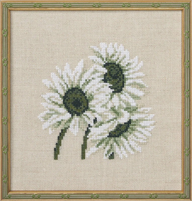 Kit Ricamo Girasole 18 x 19 cm