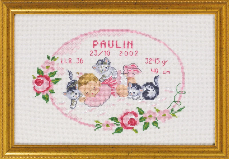 Kit Ricamo Baby Paulin 29 x 19 cm R5425/82