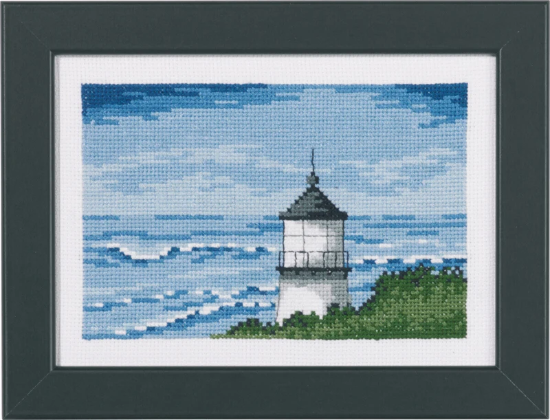 Kit Ricamo Faro 18 x 13 cm