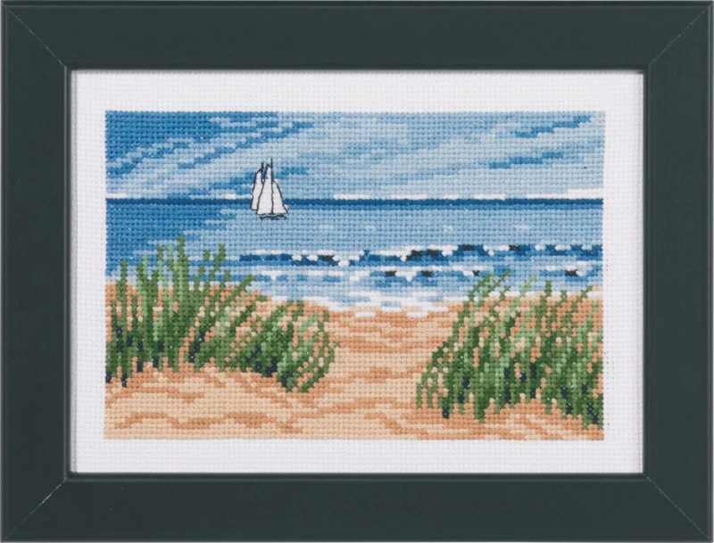 Kit Ricamo Velieri 18 x 13 cm