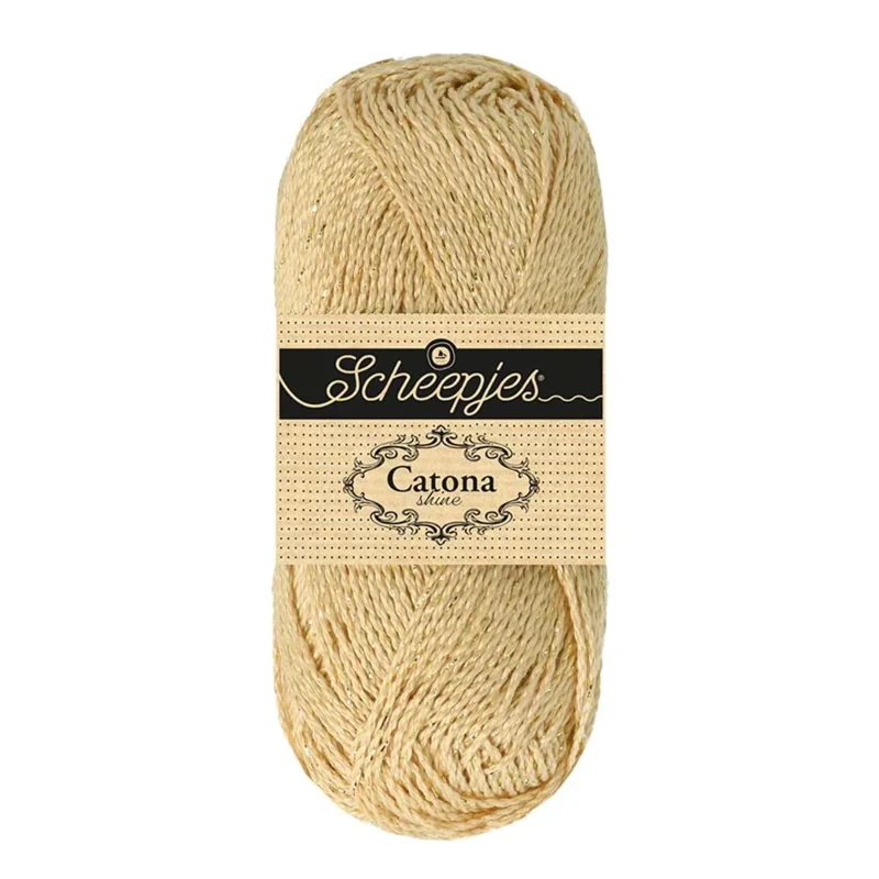 Scheepjes Catona Shine 404-G English Tea - Gold