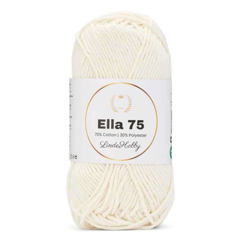 LindeHobby Ella 75 06 Bianco zucchero