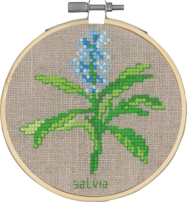 Kit da ricamo Salvia con 5810/10 10 Ø