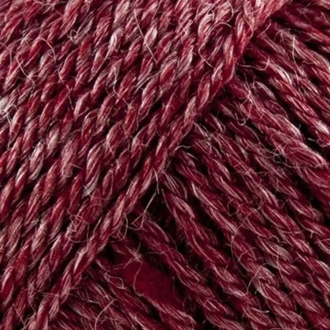 Onion No.4 Organic Wool+Nettles 808 Rosso scuro