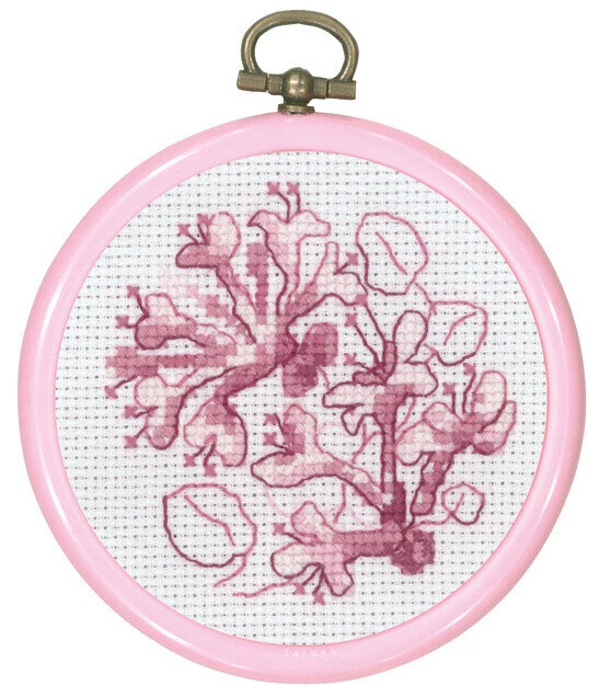 Kit da Ricamo Rosa Caprifoglio 8 Ø