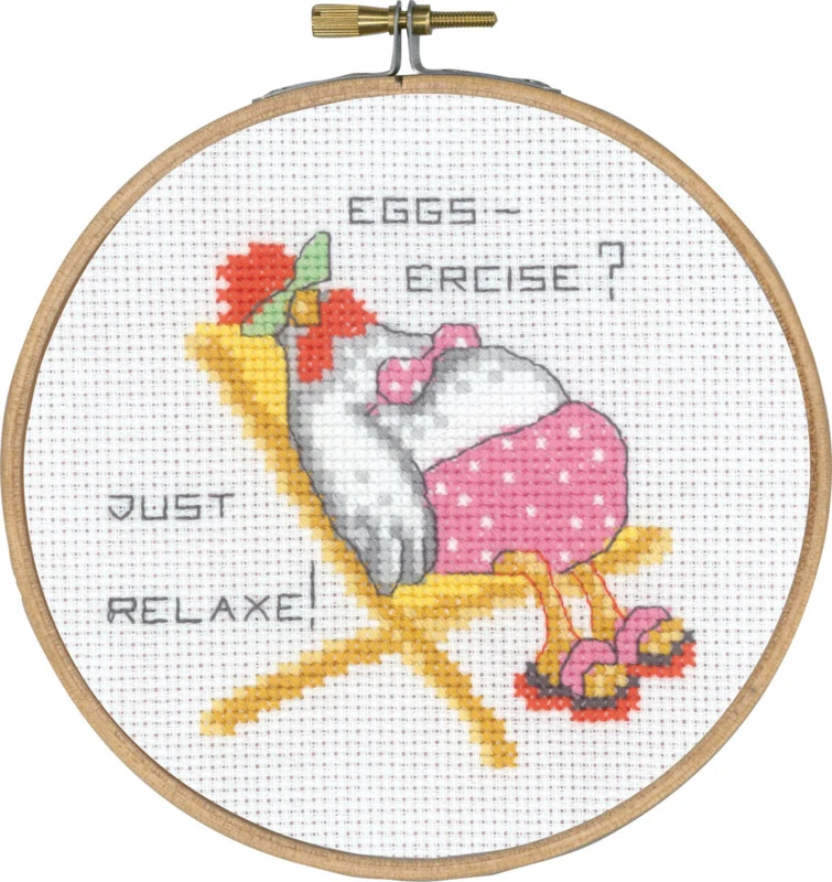 Kit da ricamo Eggs-erase m/5810/13 Ø 13