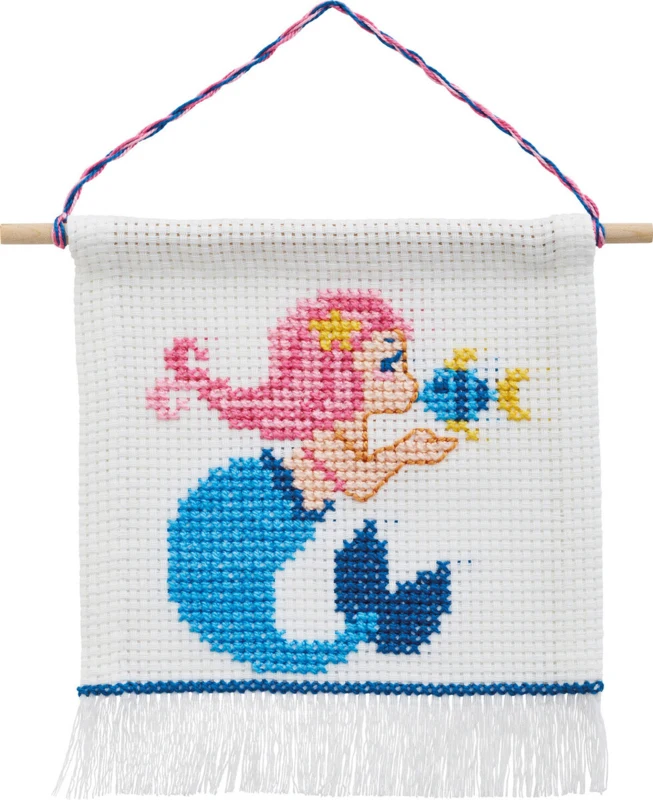 Kit per Ricamo Sirena m/5119/18 16 x 18 cm