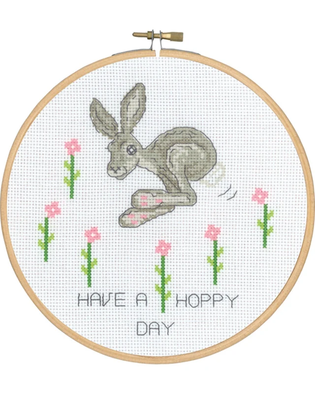 Kit da ricamo Have a happy day 5810/18 18 Ø