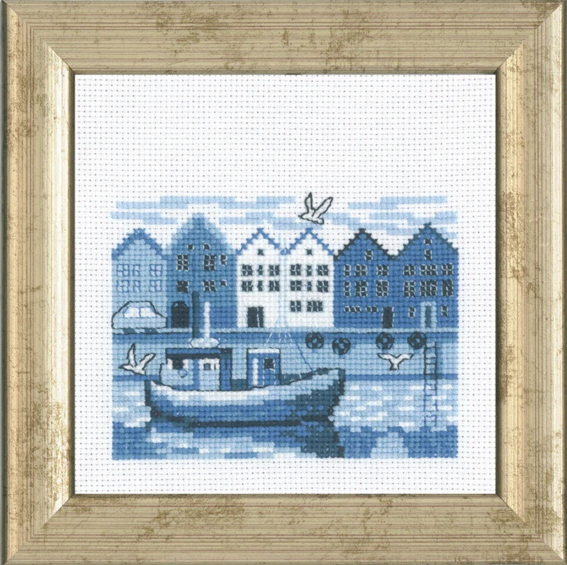 Kit da Ricamo Porto R5995 12 x 12 cm
