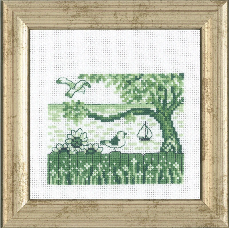 Kit di Ricamo Gabbiani R5995 12 x 12 cm