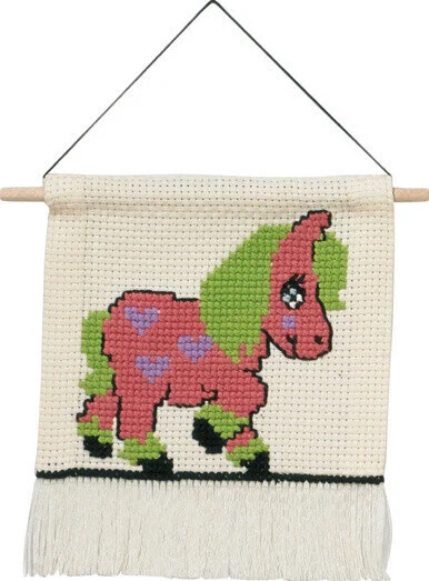 Kit da Ricamo MFK cuore pony 5119/18 16 x 18 cm