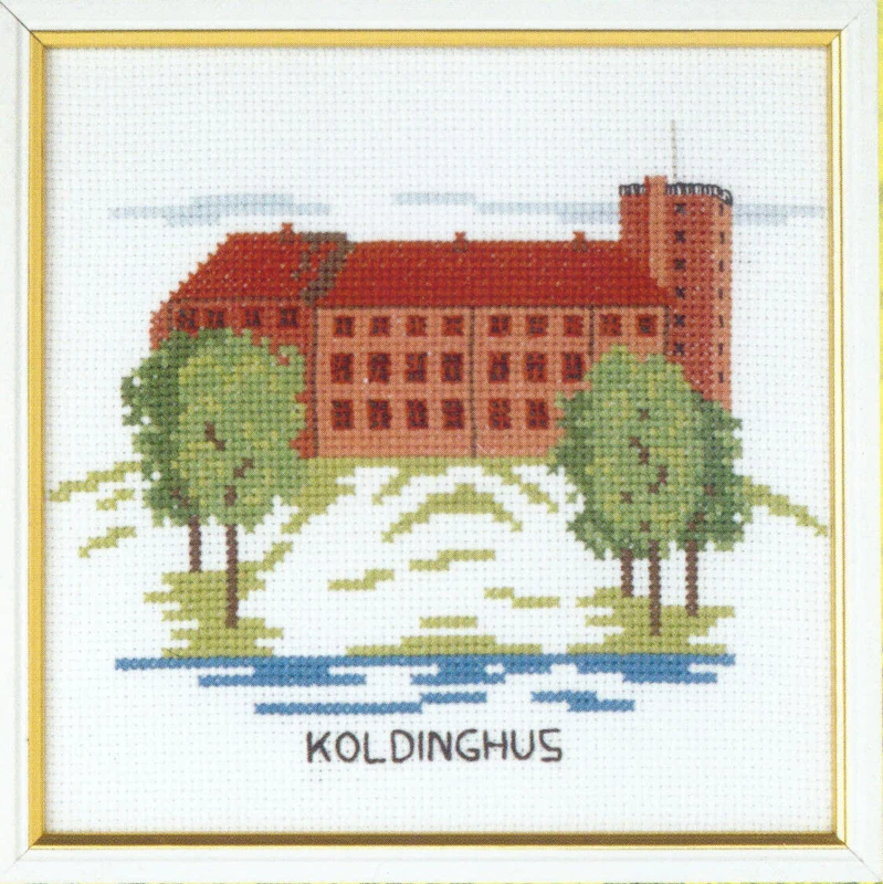 Kit da Ricamo Koldinghus 15 x 15 cm