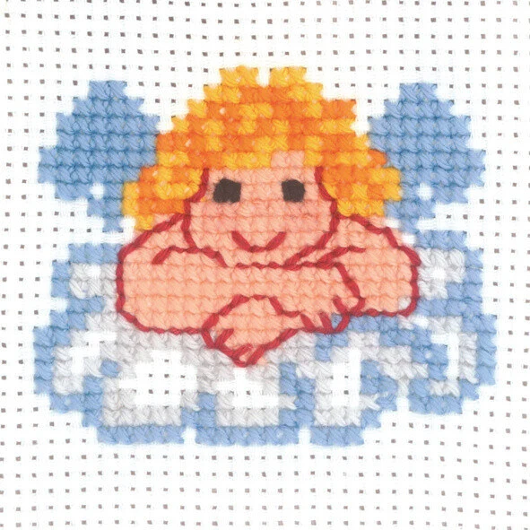 Kit Ricamo Angelo 10 x 10 cm