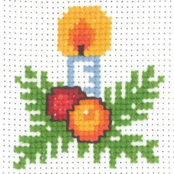 Kit Ricamo Luce 10 x 10 cm
