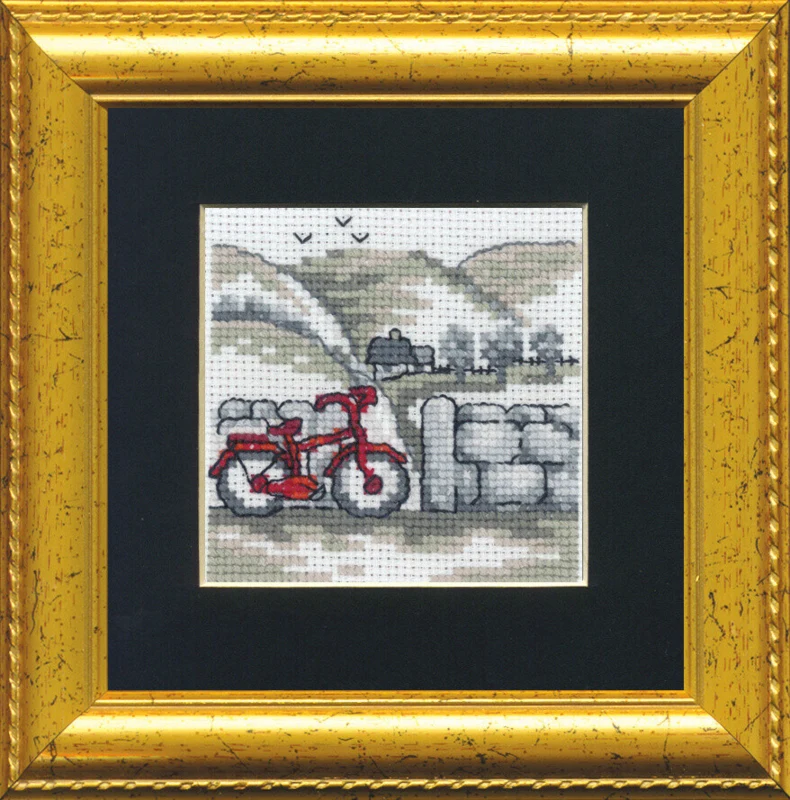 Kit Ricamo Bicicletta R5412/82PP 11 x 11 cm