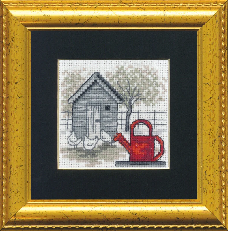 Kit da Ricamo Annaffiatoio R5412/82PP 11 x 11 cm