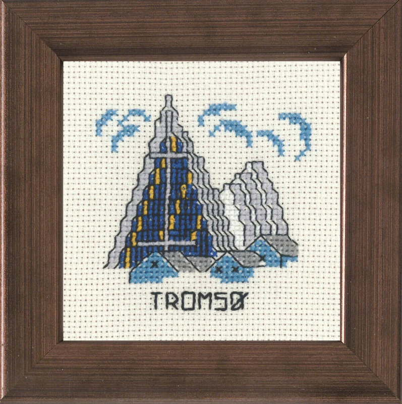 Kit Ricamo Tromsø 10 x 10 cm R5370