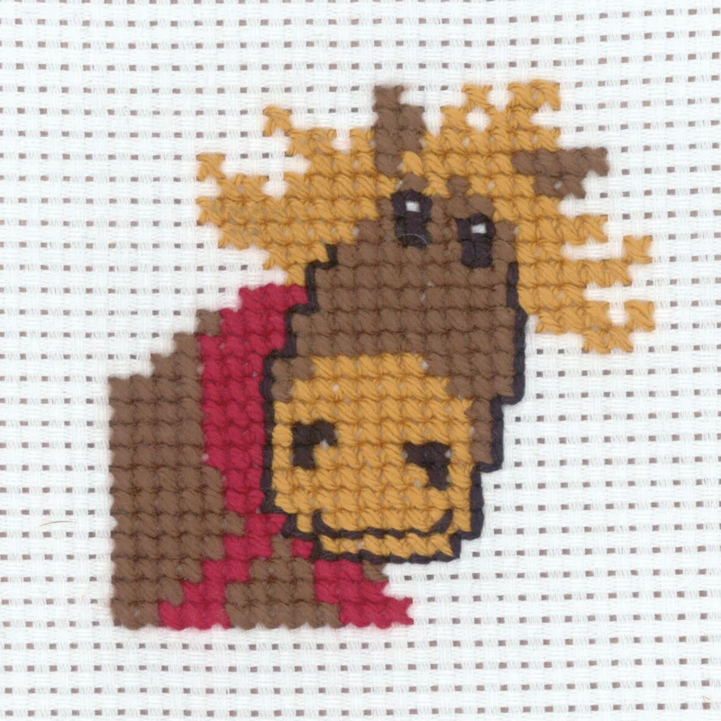 Kit per Ricamo Cavallo 8 x 8 cm