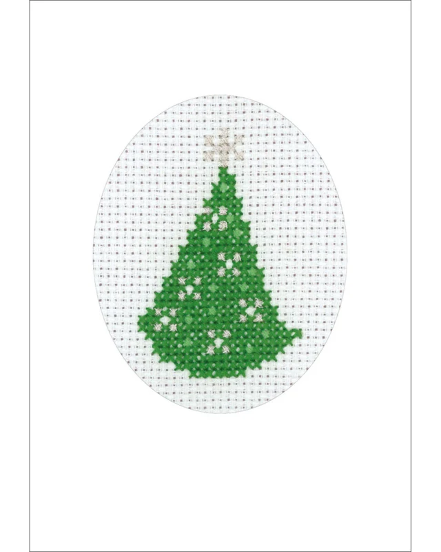 Kit Ricamo Albero di Natale con Stelle 5883/00